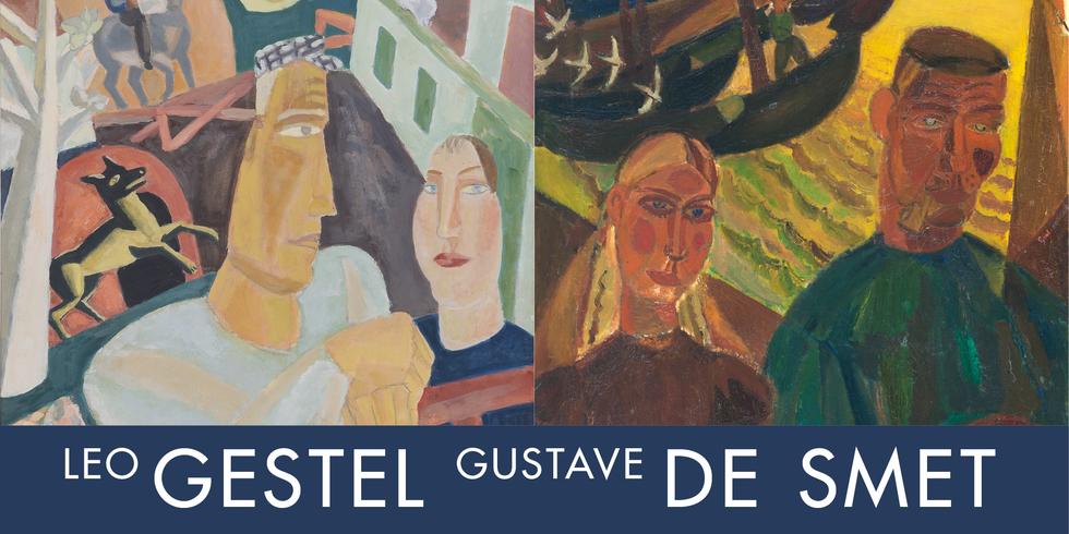 Leo Gestel and Gustave De Smet, refugees - soulmates